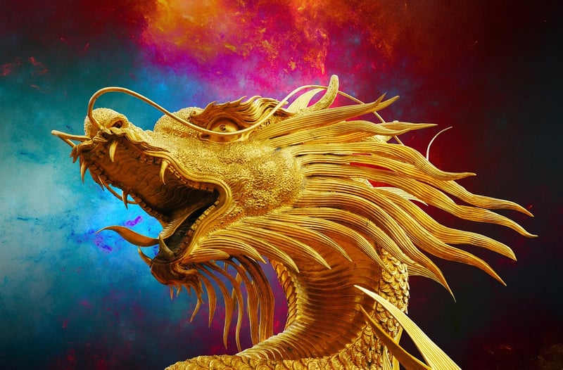 Dragon Guardian in the Sky
